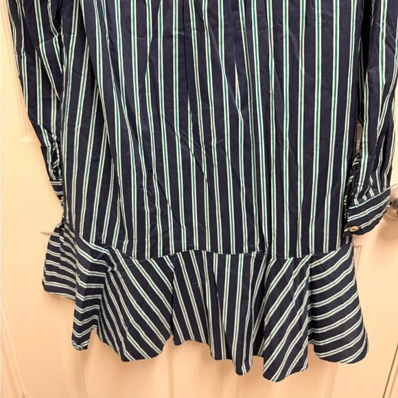 New Tuckernuck Longsleeve Striped Drop Waist Dress - Picture 11 of 12